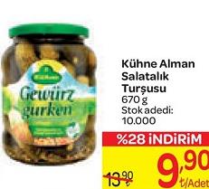 Kühne Alman Salatalık Turşusu 670 g image