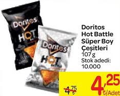 Doritos Hot Battle Süper Boy Çeşitleri 107 g image