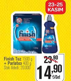 Finish Tuz 1500 g + Parlatıcı 400 g image