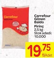 Carrefour Gönen Baldo Pirinç 2,5 Kg image