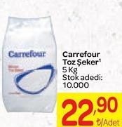 Carrefour Toz Şeker 5 Kg image