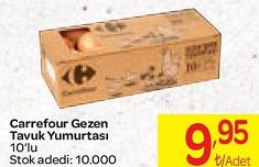 Carrefour Gezen Tavuk Yumurtası 10'lu image