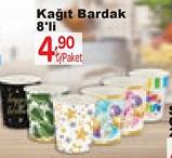 Roll-Up Kağıt Bardak 8'li image