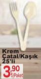 Roll-Up Krem Çatal/Kaşık 25'li image