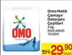 Omo Matik Çamaşır Deterjanı Çeşitleri 4 kg image