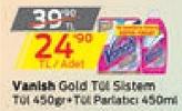 Vanish Gold Tül Sistem Tül 450gr + Parlatıcı 450ml image