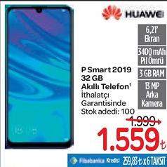 Huawei P Smart 2019 32 GB Akıllı Telefon image