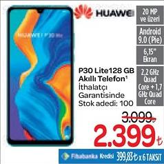 Huawei P30 Lite 128 GB Akıllı Telefon image