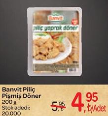 Banvit Piliç Pişmiş Döner 200 g image