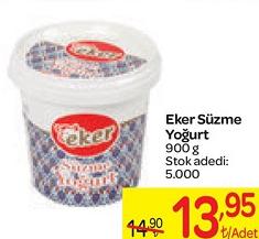 Eker Süzme Yoğurt 900 g image