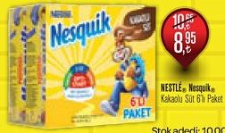 Nestle Nesquik Kakaolu Süt 6'lı Paket image