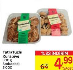 Tatlı/Tuzlu Kurabiye 300 g image