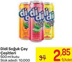 Didi Soğuk Çay Çeşitleri 500 ml Kutu image