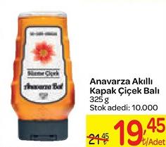 Anavarza Akıllı Kapak Çiçek Balı 325 g image