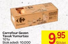 Carrefour Gezen Tavuk Yumurtası 10'lu image