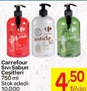Carrefour Sıvı Sabun Çeşitleri 750 ml image