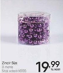 Zincir Süs 3 Metre image