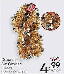 Dekoratif Sim Çeşitleri 2 metre image