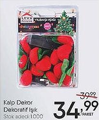 Kalp Dekor Dekoratif Işık image