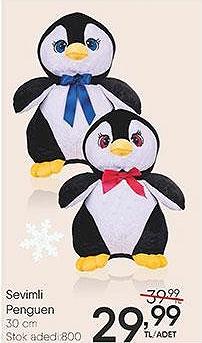 Sevimli Penguen 30 cm image