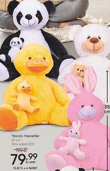 Yavrulu Hayvanlar 65 cm image