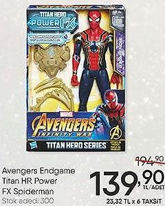 Avengers Endgame Titan HR Power FX Spiderman image
