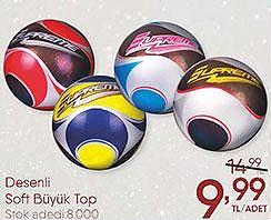 Desenli Soft Büyük Top image