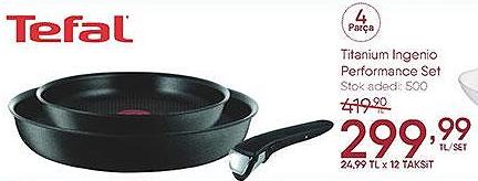Tefal Titanium Ingenio Performance Set 4 Parça image