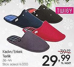Twigy Kadın/Erkek Terlik image
