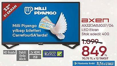 Axen AX32DAB3037/04 LED Ekran image