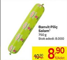 Banvit Piliç Salam 750 g image