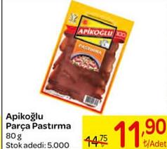 Apikoğlu Parça Pastırma 80 g image