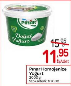 Pınar Homojenize Yoğurt 2000 g image