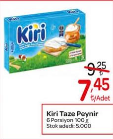 Kiri Taze Peynir 6 Porsiyon 100 g image