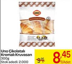 Uno Çikolatalı Kremalı Kruvasan 300 g image