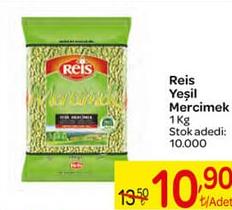 Reis Yeşil Mercimek 1 kg image