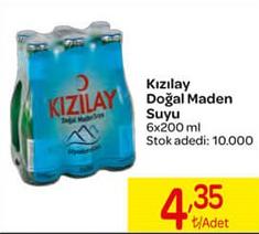 Kızılay Doğal Maden Suyu 6x200 ml image