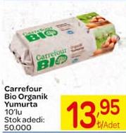 CarrefourSA Carrefour Bio Organik Yumurta 10'lu