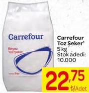 Carrefour Toz Şeker 5 kg image