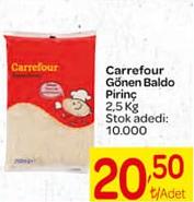 Carrefour Gönen Baldo Pirinç 2,5 kg image