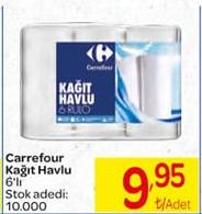 Carrefour Kağıt Havlu 6'lı image