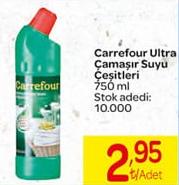 Carrefour Ultra Çamaşır Suyu Çeşitleri 750 ml image