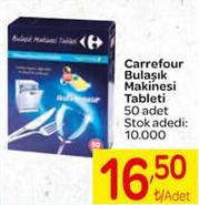 Carrefour Bulaşık Makinesi Tableti 50 Adet image