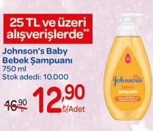 Johnson's Baby Bebek Şampuanı 750 ml image