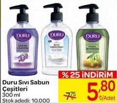 Duru Sıvı Sabun Çeşitleri 300 ml image