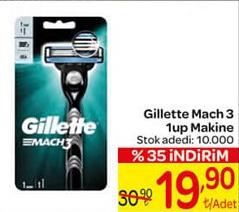 Gilette Mach 3 1up Makine image