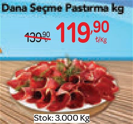 Polonez Dana Şeçme Pastırma kg image