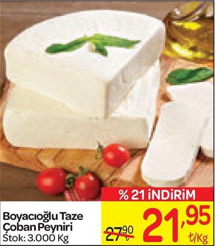 Boyacıoğlu Taze Çoban Peyniri Kg image