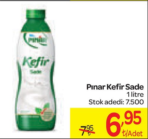 Pınar Kefir Sade 1 litre image