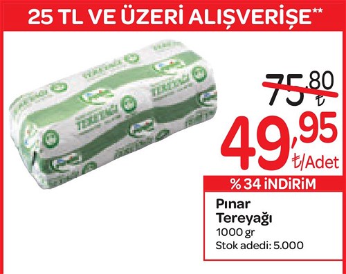 Pınar Tereyağı 1000 gr image